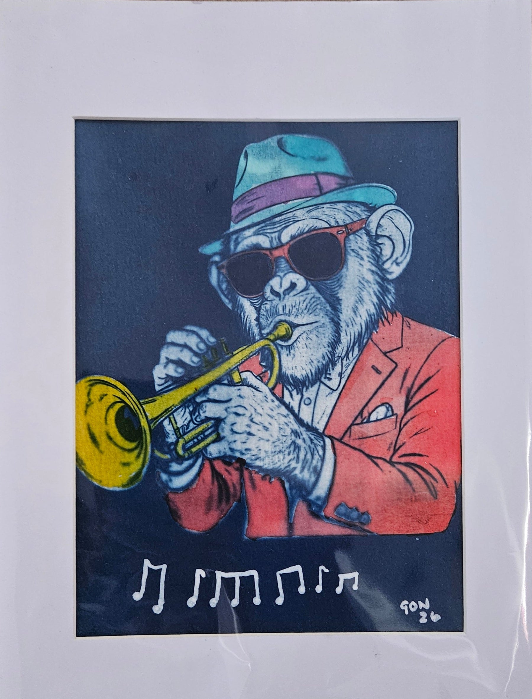Funky Chimp plays jazz